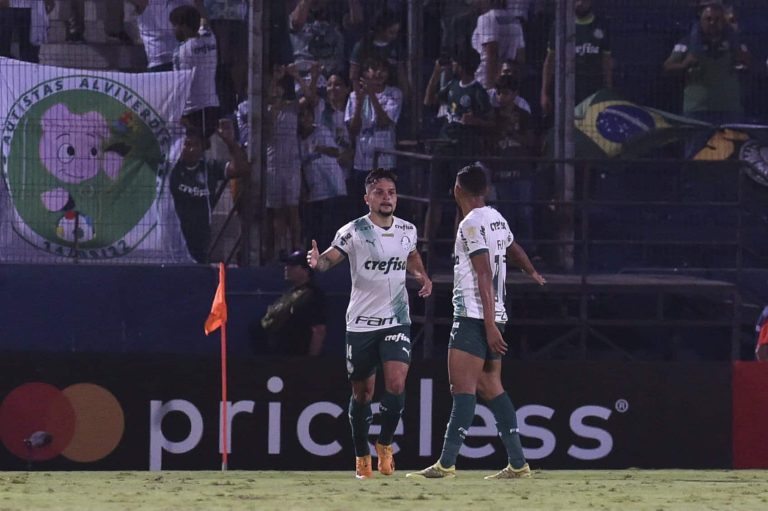 (VIDEO) Palmeiras goleó a Cerro Porteño en Paraguay