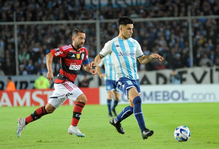 (VIDEO) SALVÓ  EL INVICTO: Racing igualó ante Flamengo por la Copa Libertadores