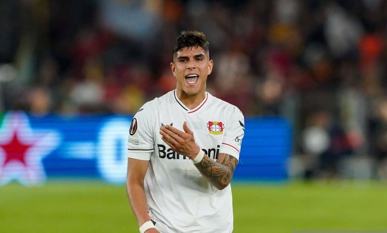 Europa League: Piero Hincapié, en el 11 ideal de las semifinales de ida
