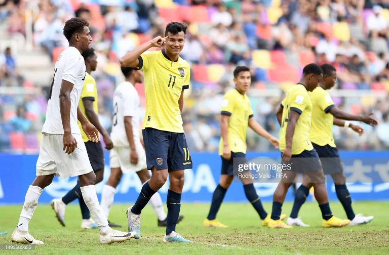 ECUADOR 9-0 FIJI: La tercera mayor goleada en la historia de los Mundiales sub-20