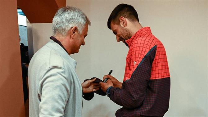 The Special One y The One: El encuentro entre Mourinho y Djokovic
