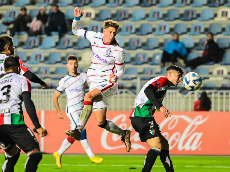 Palestino y San Lorenzo se repartieron los puntos en la Copa Sudamericana