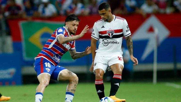 (VIDEO) SIN TRICOLORES: Sao Paulo igualó ante Fortaleza en el Brasileirao