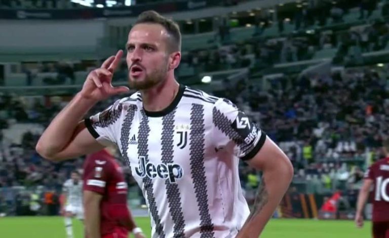(VIDEO) EN LA ÚLTIMA JUGADA: Juventus rescató el empate ante el Sevilla