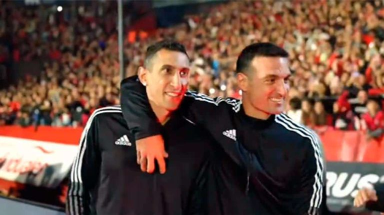 (VIDEO) Di María, ovacionado por los hinchas de Newell’s