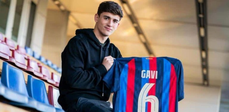 Gavi, inscrito definitivamente en LaLiga con el dorsal 6