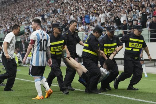 “Messi, siento conocerte de esta manera”