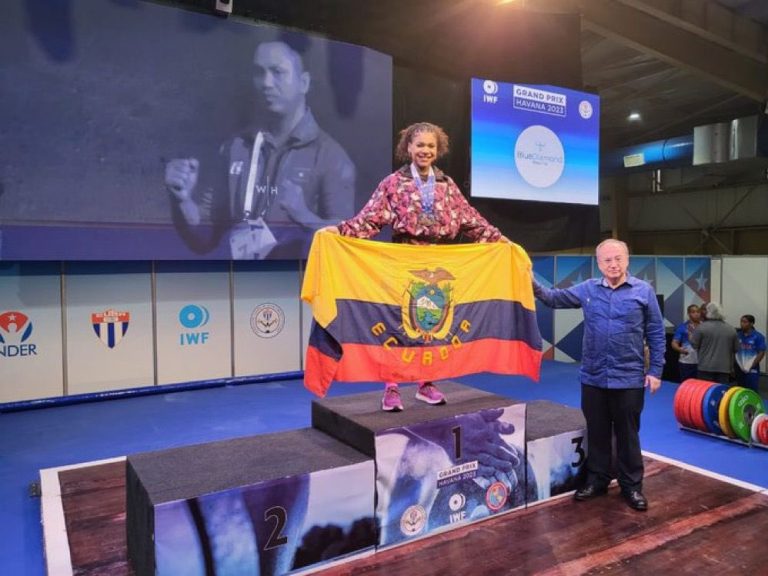 #NTF Angie Palacios ganó medalla de oro, logró récords y se clasificó a los Juegos Olímpicos