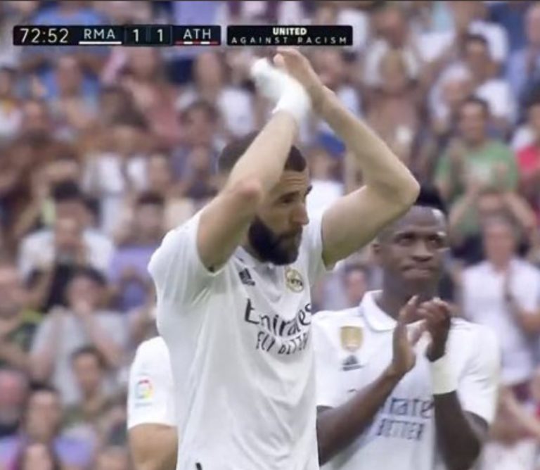(VIDEO) DESPEDIDA CON GOL: Benzema marcó y se fue ovacionado en su último partido con el Madrid