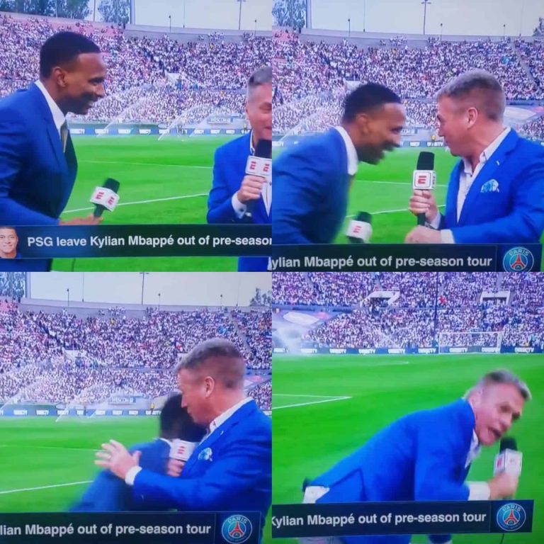 (VIDEO) Periodista de ESPN colapsa en vivo antes del arranque del Real Madrid vs. AC Milan