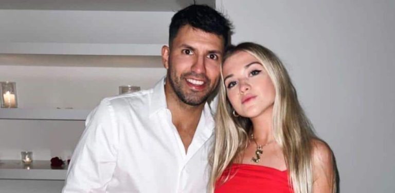 La comprometida foto del Kun Agüero con otra chica que no es su novia
