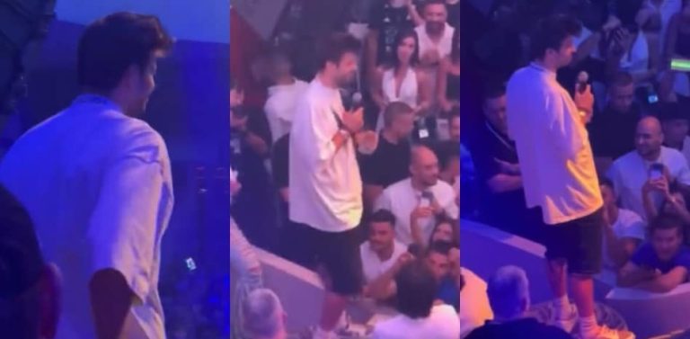 (VIDEO) Piqué frente a toda una discoteca que gritaba el nombre de Shakira: “Vosotros no sois nadie”
