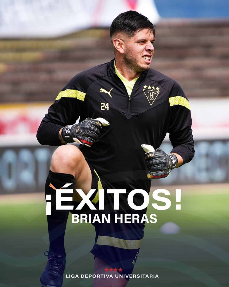 OFICIAL: Brian Heras, fuera de LDU
