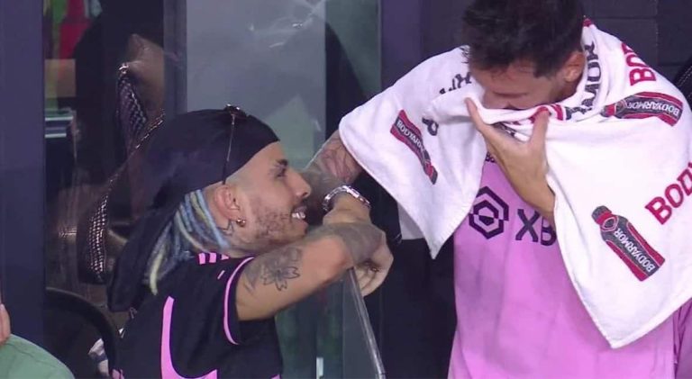 (VIDEO) Messi vuelve a causar furor; Rauw Alejandro lo va a ver, pero sin Rosalía