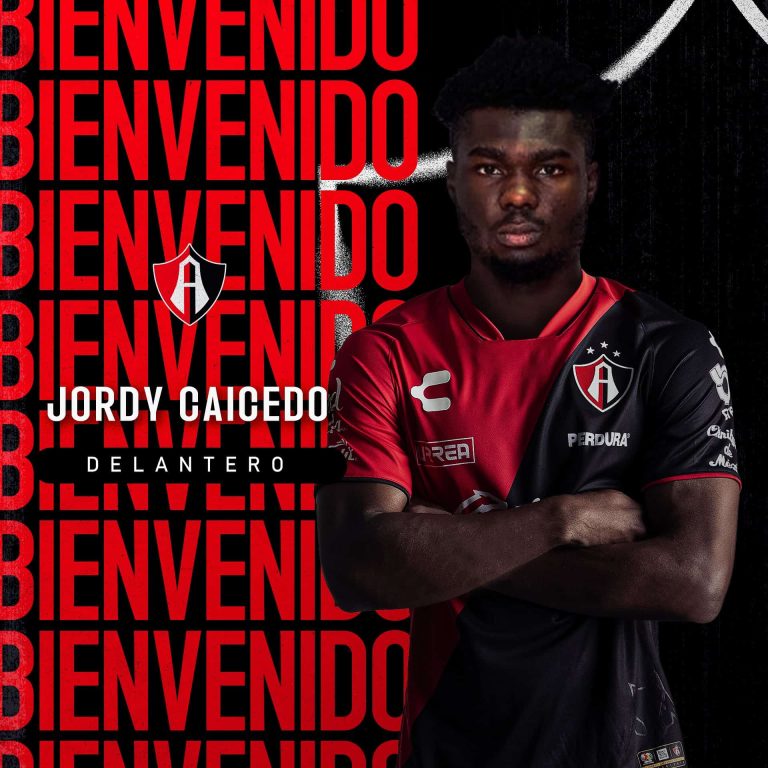 Noticia Banco Guayaquil: Jordy Caicedo refrozará a Atlas de México