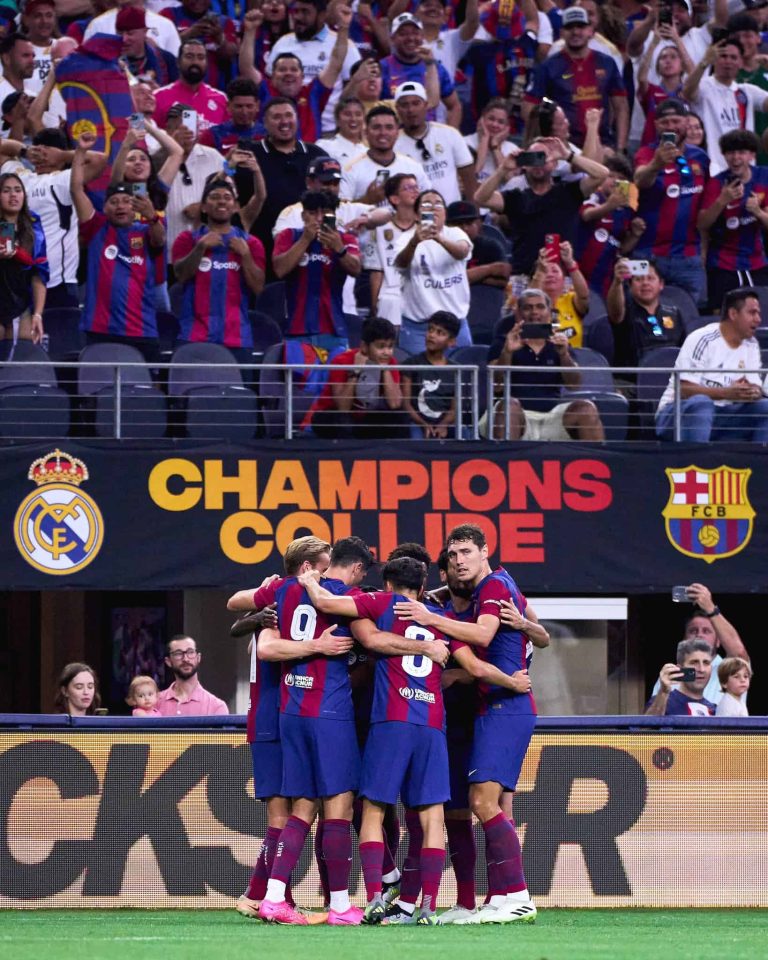 (VIDEO) El Barça goleó al Real Madrid en Texas