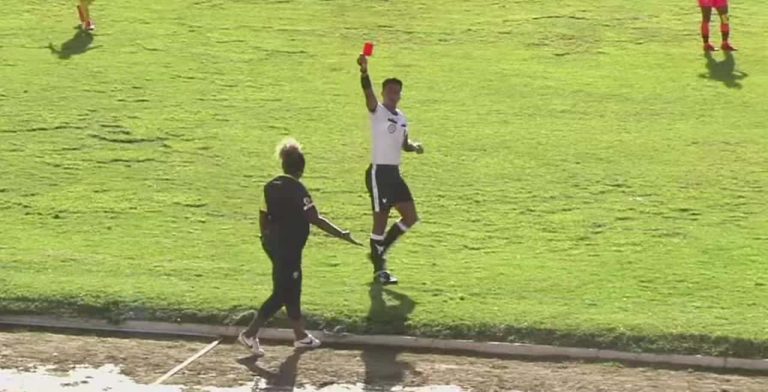 Wendy Villón fue expulsada en el Leonas del Norte Vs. Barcelona