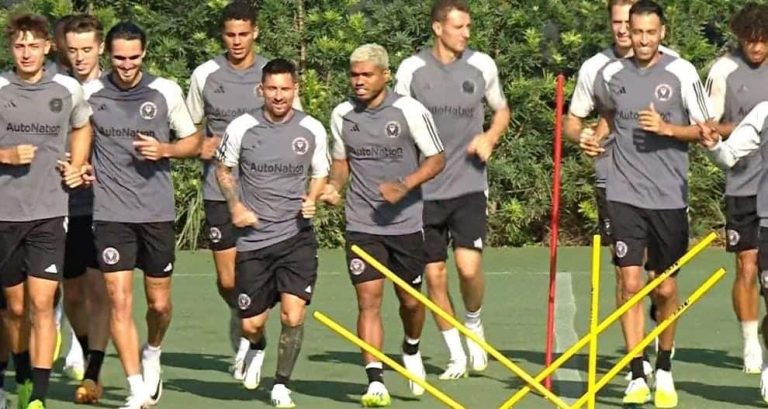(VIDEO) ¡Messi y Busquets ya entrenan con Inter Miami!