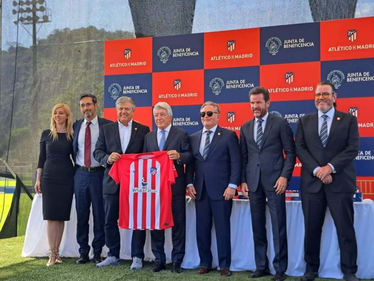 ¡Se firmó convenio entre Atlético de Madrid y Junta de Beneficencia de Guayaquil!