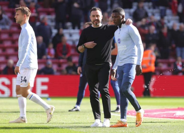 De Zerbi sobre Moisés Caicedo: “Todavía es jugador del Brighton”