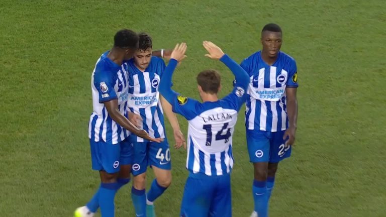(VIDEO) SE LO REMONTARON: Brighton cayó con presencia de Caicedo y Estupiñán