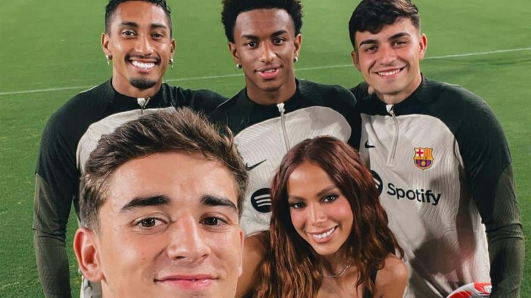 (VIDEO) La cantante brasileña Anitta ‘ficha’ por el Barça