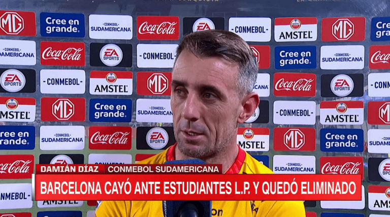 (VIDEO) Damián Díaz: “El gol de entrada nos afectó mucho”