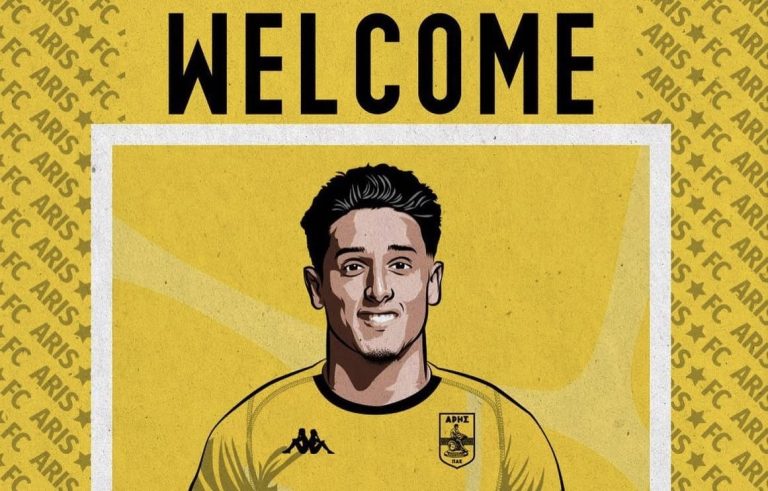 OFICIAL: Kike Saverio fue presentado en el Aris FC de Grecia