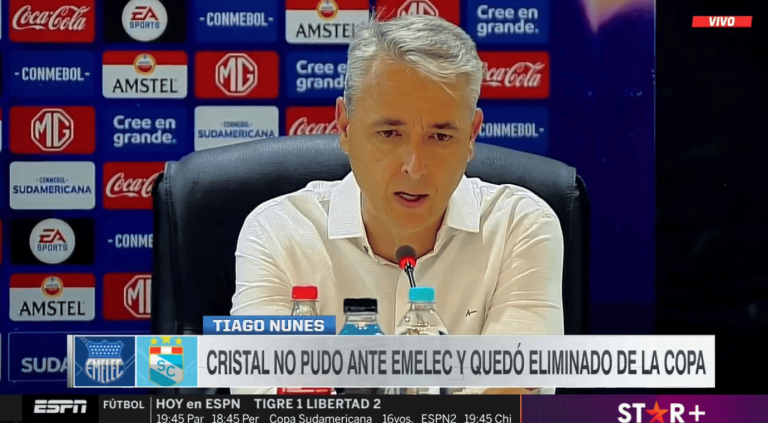 (VIDEO) Tiago Nunes sobre Wacho Corozo: “Poco a poco tendrá más oportunidades”