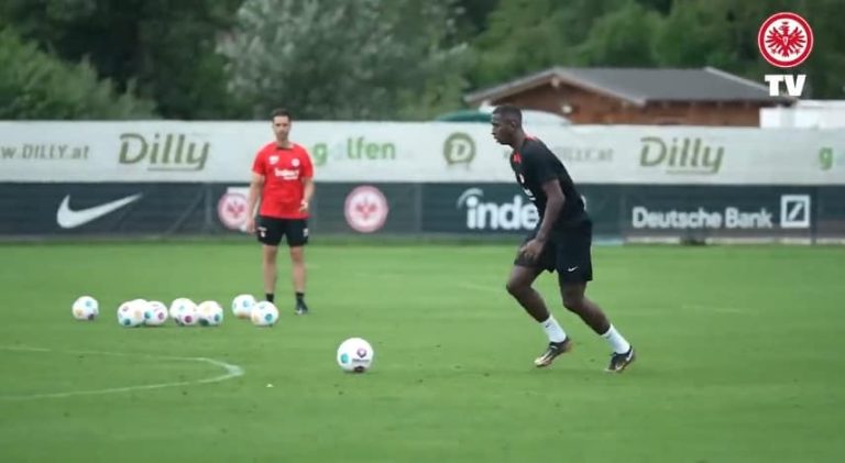 (VIDEO) ¡Así entrena William Pacho en el Eintracht Frankfurt!