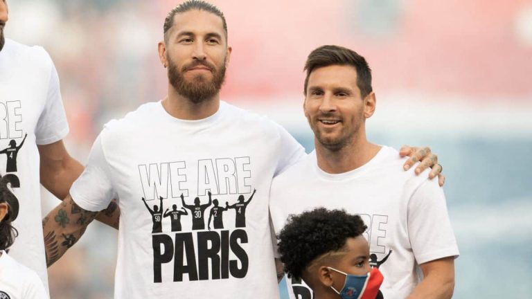Sergio Ramos quiere seguir jugando al lado de Leo Messi