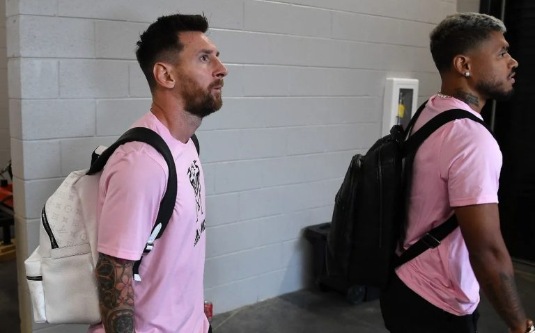 ¿Nueva cábala de Messi? El detalle viral del 10 en Inter Miami