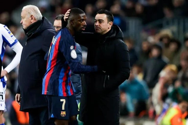 Xavi, contundente sobre Dembelé: “Ha sido decepcionante”