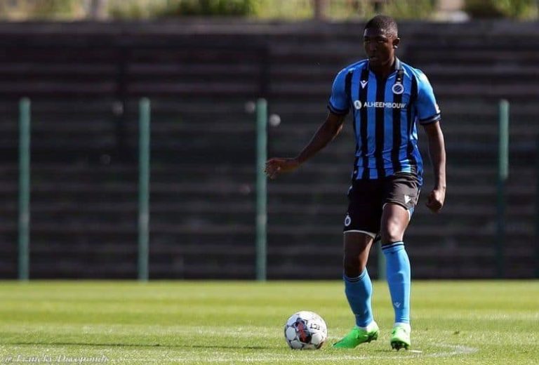 Joel Ordóñez debutó en el primer equipo de Brujas