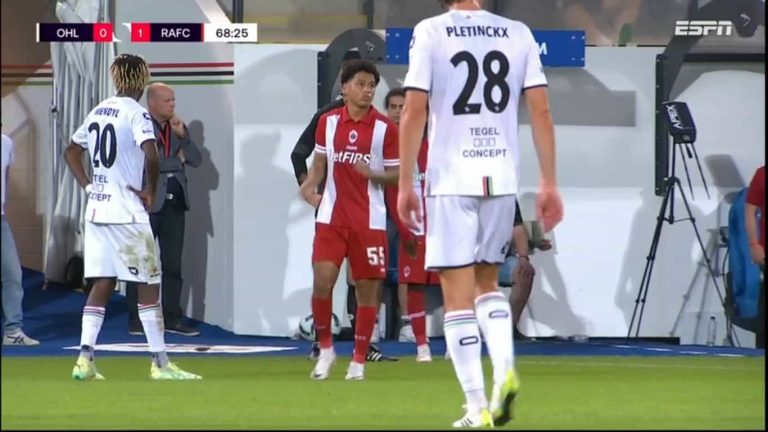 (VIDEO) A FECHA SEGUIDA: Anthony Valencia jugó con el Royal Antwerp