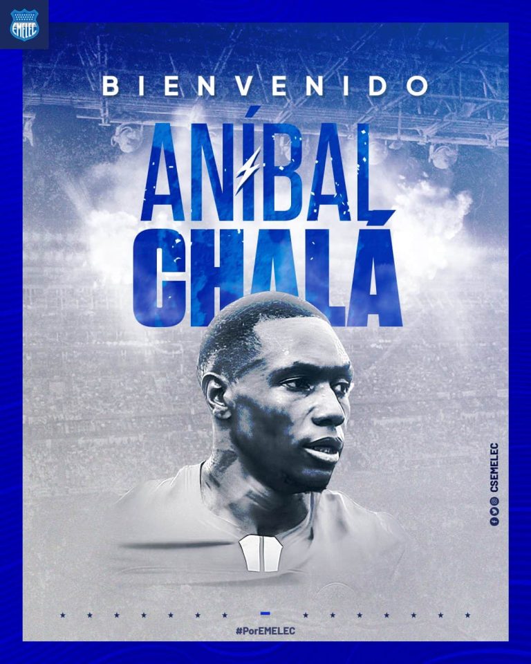 OFICIAL: Aníbal Chalá ya es de Emelec