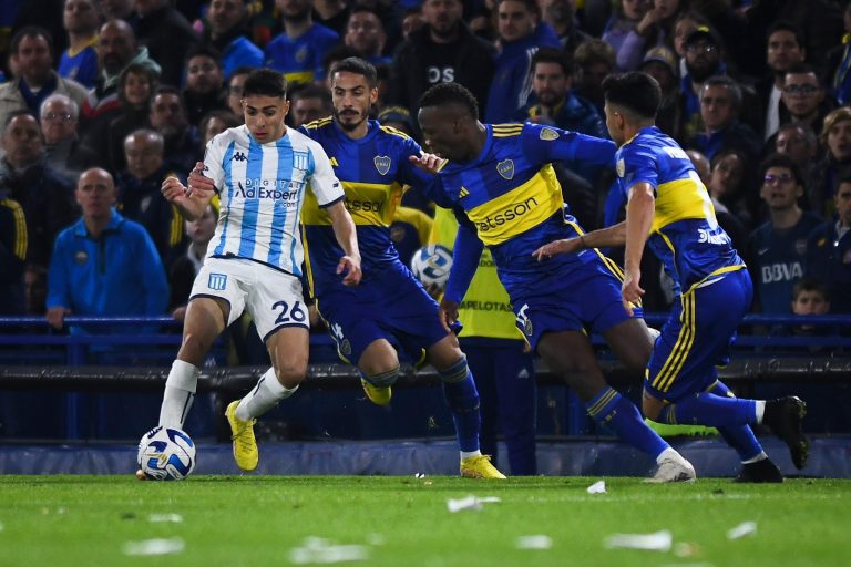 Boca y Racing empataron sin goles en la Libertadores