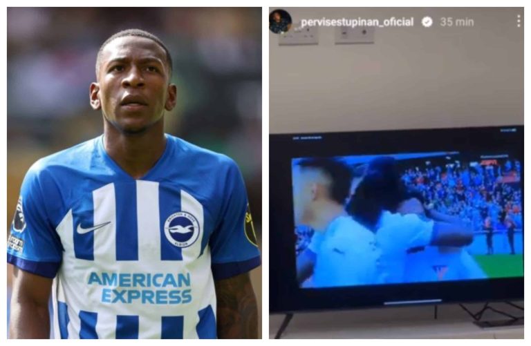 (VIDEO) Pervis Estupiñán vibró con el triunfo de LDU