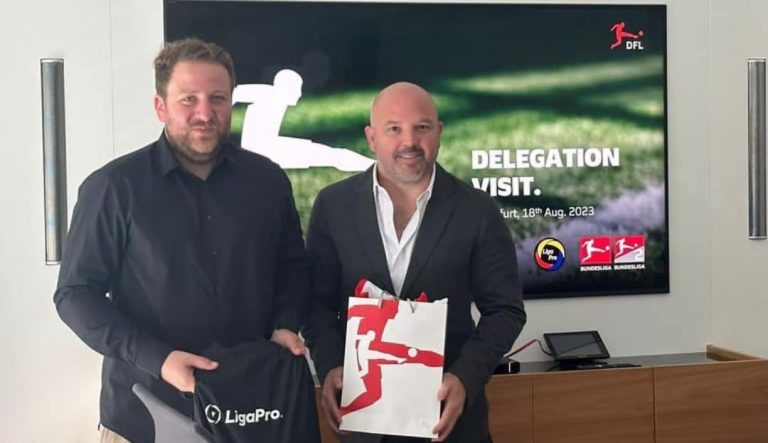 ¡La LigaPro firmó acuerdo con la Bundesliga!