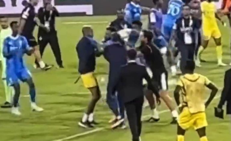 (VIDEO) Incidentes durante las celebraciones del Al-Nassr de Cristiano