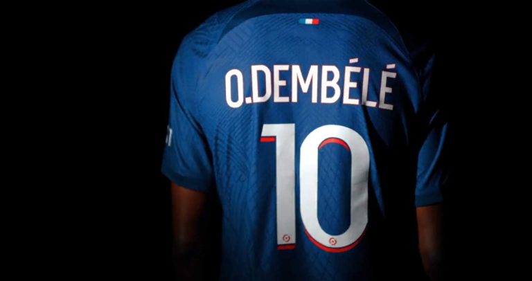 Dembelé, el nuevo heredero del dorsal ’10’ en el PSG