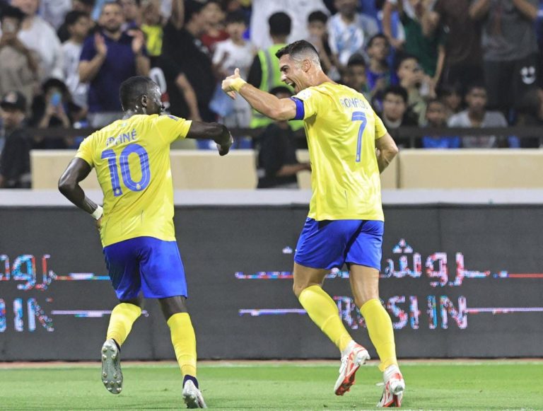 (VIDEO) TRIPLETE Y ASISTENCIA DE LUJO A MANÉ: CR7 nuevamente destacó con Al-Nassr