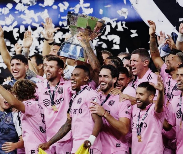 (VIDEO) CON MESSI, DIXON Y CAMPANA: ¡Inter Miami es campeón de la Leagues Cup!