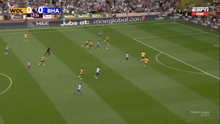 (VIDEO) Combinación con Pervis y GOLAZO de Mitoma con el Brighton