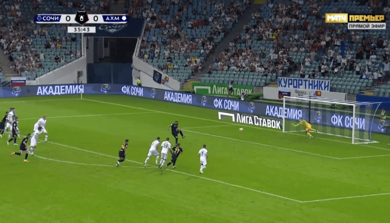 (VIDEO) DE PENAL: Cristhian Noboa anotó con el PFC Sochi