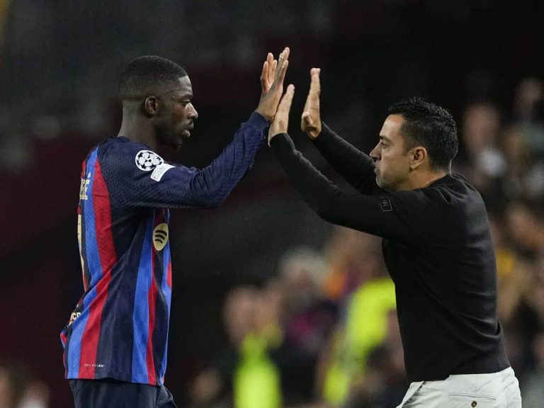 Xavi: “Estoy decepcionado con Dembélé, le cuidamos mucho”