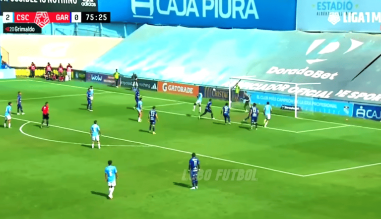 (VIDEO) Washington Corozo anotó en la goleada de Sporting Cristal