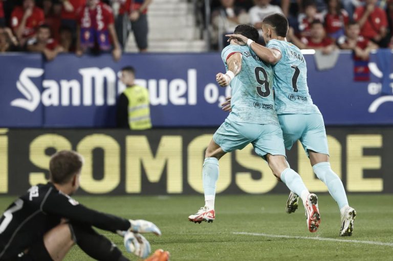 (VIDEO) El Barça salvó el triunfo ante Osasuna