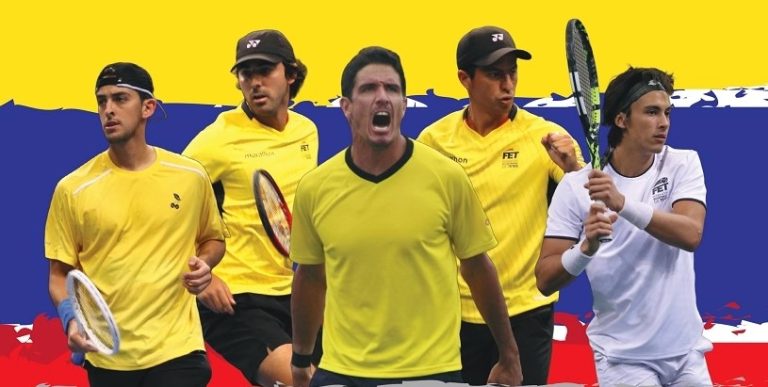 #NTF OFICIAL: Definido el equipo de Copa Davis de Ecuador para la serie ante Mónaco