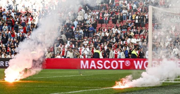 Suspendieron el clásico de Países Bajos por incidentes